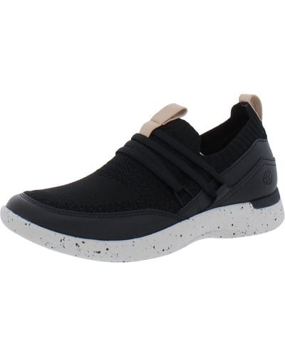 Rockport Tf W Fly Bungee Sneaker Knit Slip-on Sneakers - Black