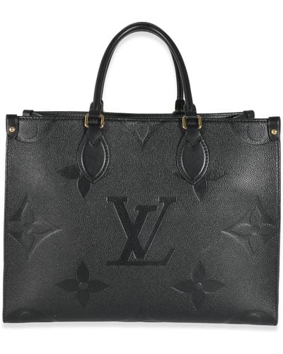 Louis Vuitton Empreinte Onthego Mm - Black