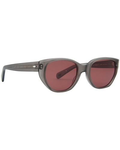 Eyevan 7285 52mm Smoke Matte Sunglasses - Black
