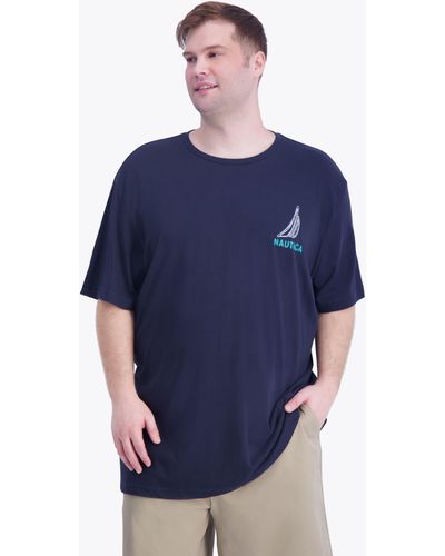 Big & Tall Sustainably Crafted Sailing Knots Graphic T-Shirt