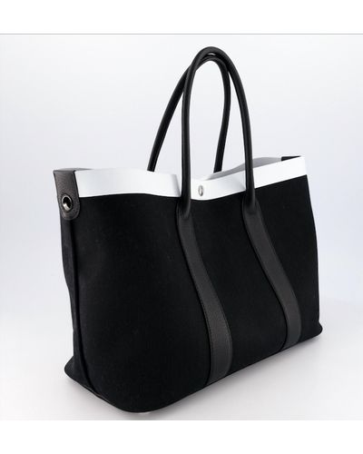 Michino Paris Large Carry Me Tote Bag In Black/white