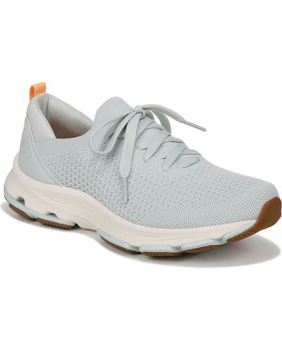 Ryka Devotion Fuse Lace-up Knit Running & Training Shoes - White