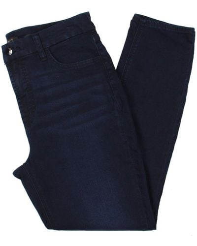 Jen7 Skinny Mid-rise Ankle Jeans - Blue