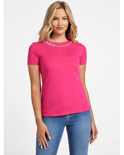 Guess Factory Eco Charies Tee - Red