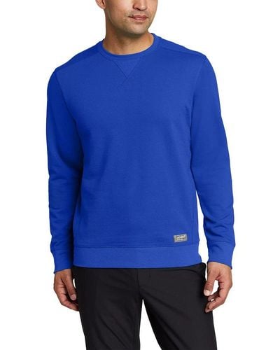 Eddie Bauer Everyday Crew Sweatshirt - Blue