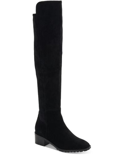 Blondo Sierra Faux Suede Tall Knee-high Boots - Black