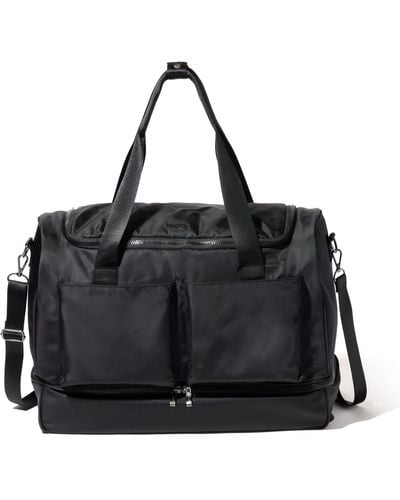 Baggallini Deluxe Fifth Avenue Weekender Bag - Black