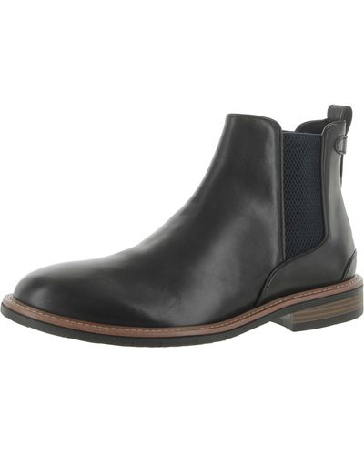 Kenneth Cole Klay Slip-on Chelsea Boots - Black