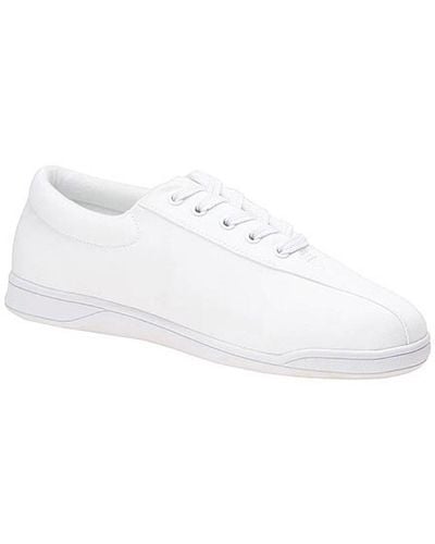 Easy Spirit Canvas Lace Up Casual And Fashion Sneakers - White