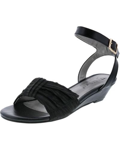 Bellini Lucy Ankle Strap Heeled Dress Sandals - Black
