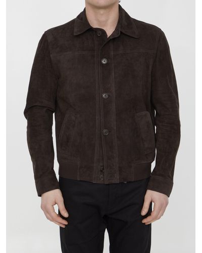 Salvatore Santoro Black Calf Leather Bos Taurus Clothing