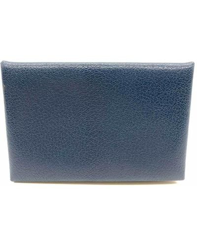 Hermès Mc2 Leather Wallet (pre-owned) - Blue