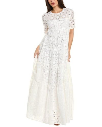STAUD Hyacinth Maxi Dress - White