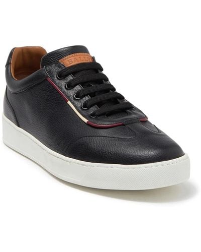 Bally Baxley 6230467 Leather Sneakers - Black