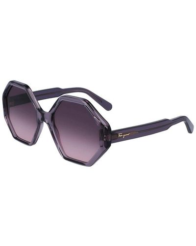Ferragamo Ferragamo 74935 55mm Sunglasses - Purple