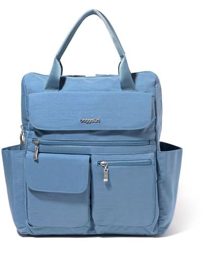 Baggallini Modern Everywhere Laptop Backpack - Blue