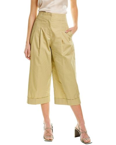 Rebecca Taylor Compact Twill Pant - Yellow
