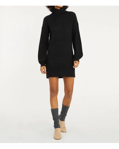 Sanctuary Cozy Nites Sweater Dress - Black