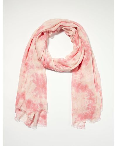 Lucky Brand Tie Dye Scarf - Pink