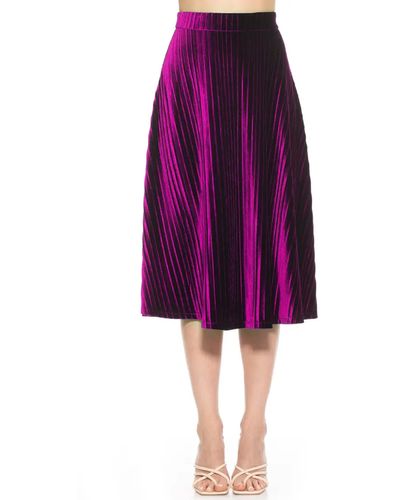 Alexia Admor Alaina Skirt - Purple
