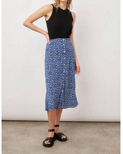 Rails Rosetta Ditsy Floral Skirt - Blue