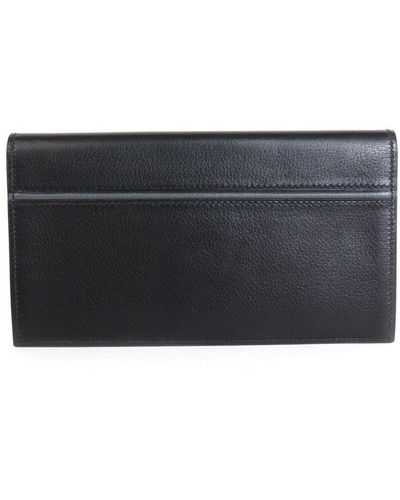 Hermès Mc3 Leather Wallet (pre-owned) - Black