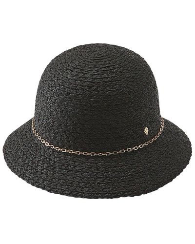 Helen Kaminski Inka Straw Hat - Black