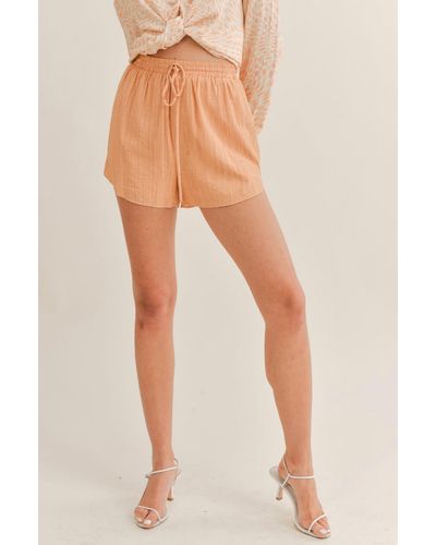 Sage the Label Clementine Crush Shorts - White
