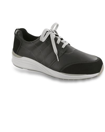 SAS Venture Leather Sneaker - Medium Width - Black