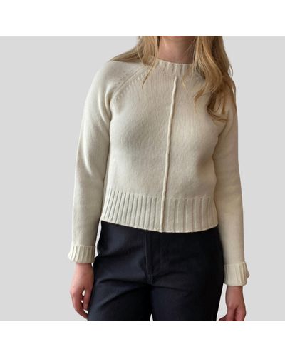 MJ. Watson Roundneck Pullover - Natural