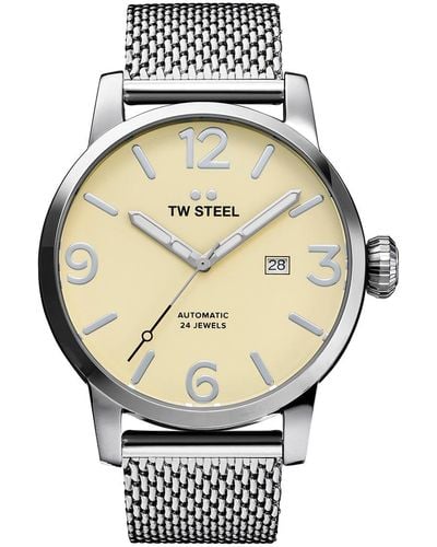 TW Steel 48mm Automatic Watch - Metallic