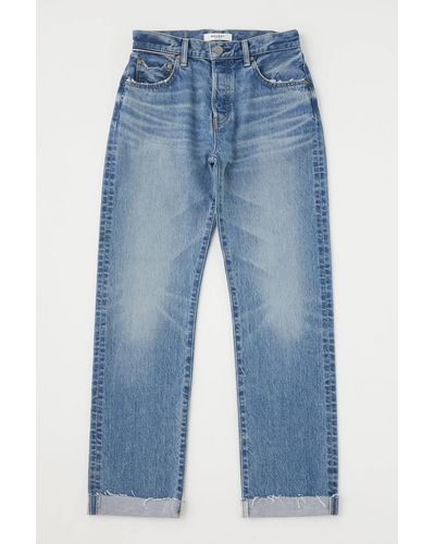 Moussy Vintage Seagraves Straight Jeans - Blue
