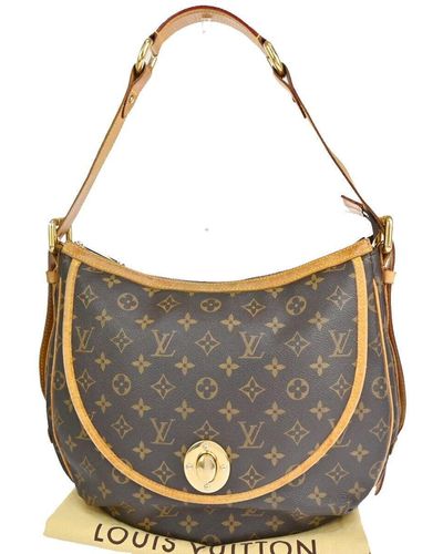 Louis Vuitton Tulum Canvas Shoulder Bag (pre-owned) - Gray