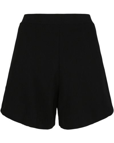 Stella McCartney Compact Knit Shorts - Black