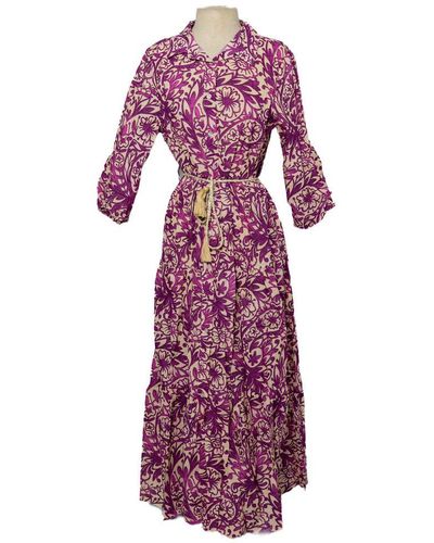 Persaman New York Juliet Dress - Purple
