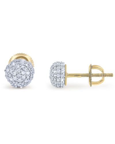 Monary 10k Gold Earrings - Metallic