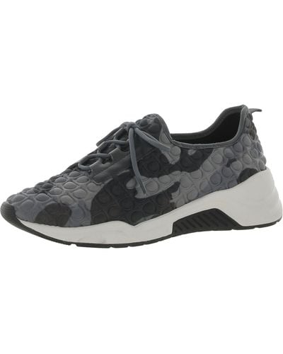 Linea Paolo Rodger Camo Lace-up Casual And Fashion Sneakers - Black