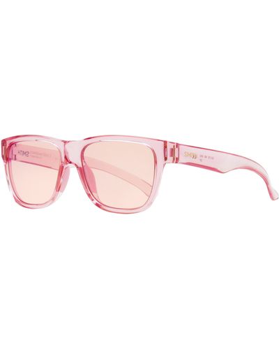 Smith Chromapop Sunglasses Lowdown Slim 2 Pink 53mm - Black