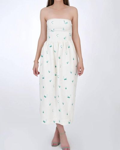 FANM MON Rozie Dress - White