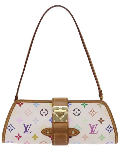 Louis Vuitton Shirley Canvas Shoulder Bag (pre-owned) - Metallic