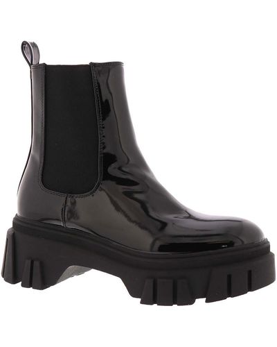 Chinese Laundry Jenny Pull On Casual Rain Boots - Black