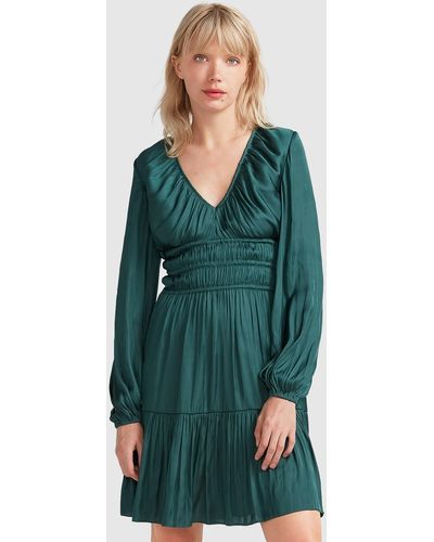 Belle & Bloom Serendipity Long Sleeve Dress - Green