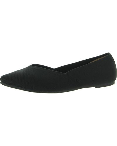 Me Too Aubri 15 Slip On Knit Flats - Black