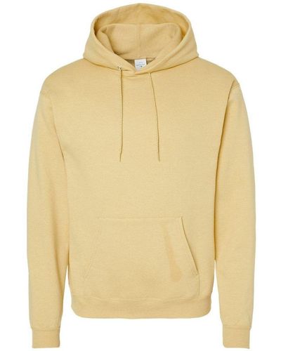 Hanes Ecosmart Hooded Sweatshirt - Yellow