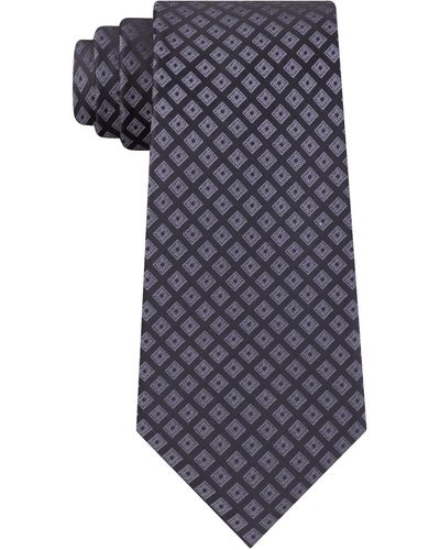Kenneth Cole Silk Professional Neck Tie - Gray