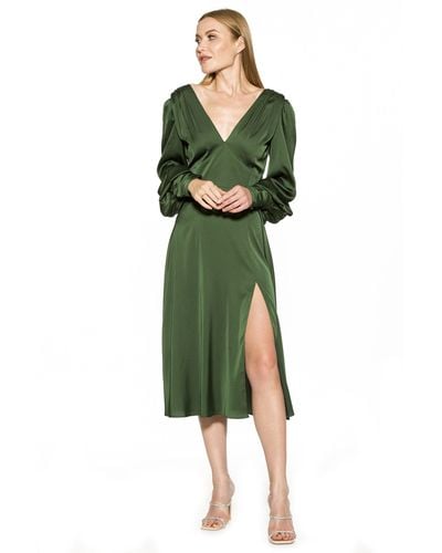 Alexia Admor Daria Midi Dress - Green