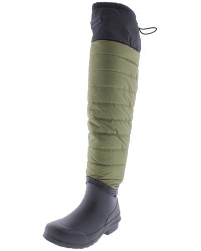 Tretorn Harriet Nylon Over-the-knee Rain Boots - Green