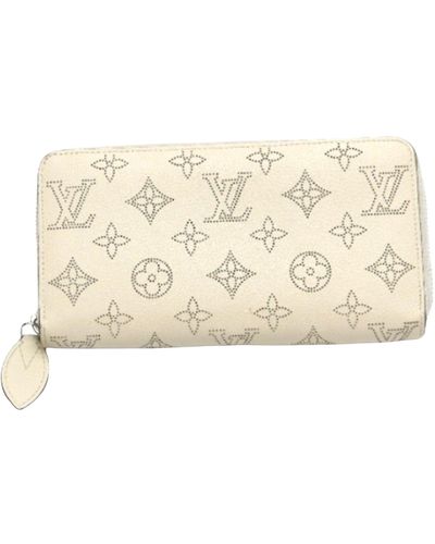 Louis Vuitton Zippy Wallet Leather Wallet (pre-owned) - Natural