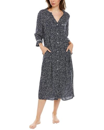 Donna Karan Maxi Sleepshirt - Blue