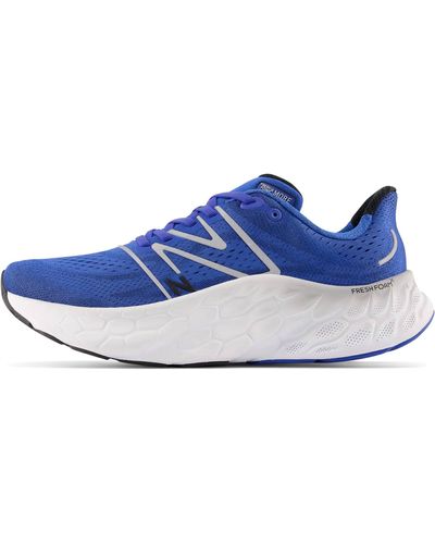 New Balance Fresh Foam X More V4 Running Shoes ( D Width ) - Blue